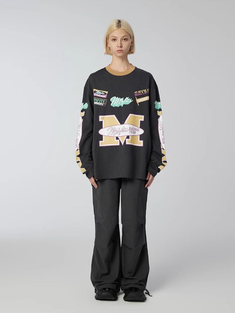 Speed Party - Long-sleeve - Black - MAISON MISFIT