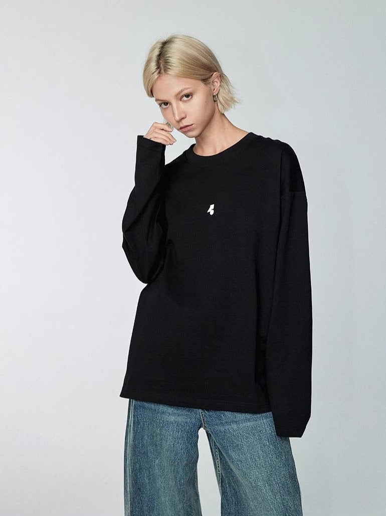 Striped Basic - Long-sleeve - White or Black