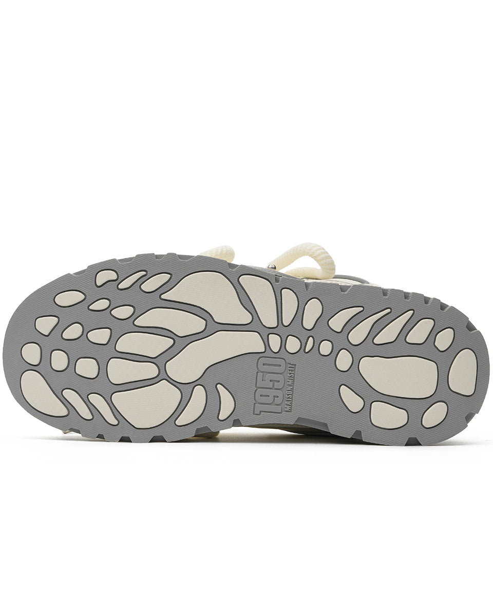 1950 - Skate-Style Sneaker - Cream White or Black