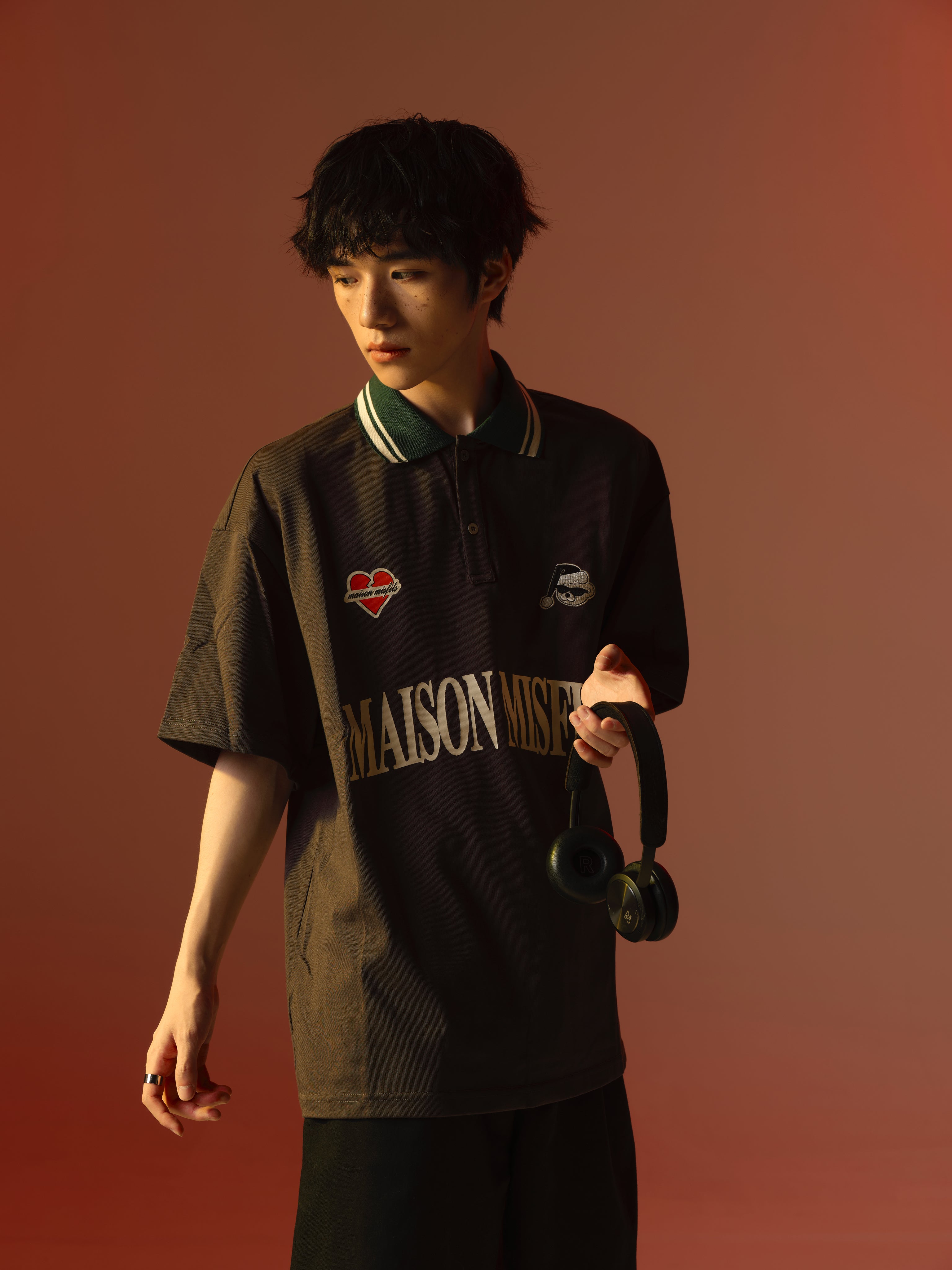 Different Loneliness - Oversized Signature POLO - Beige or Grey