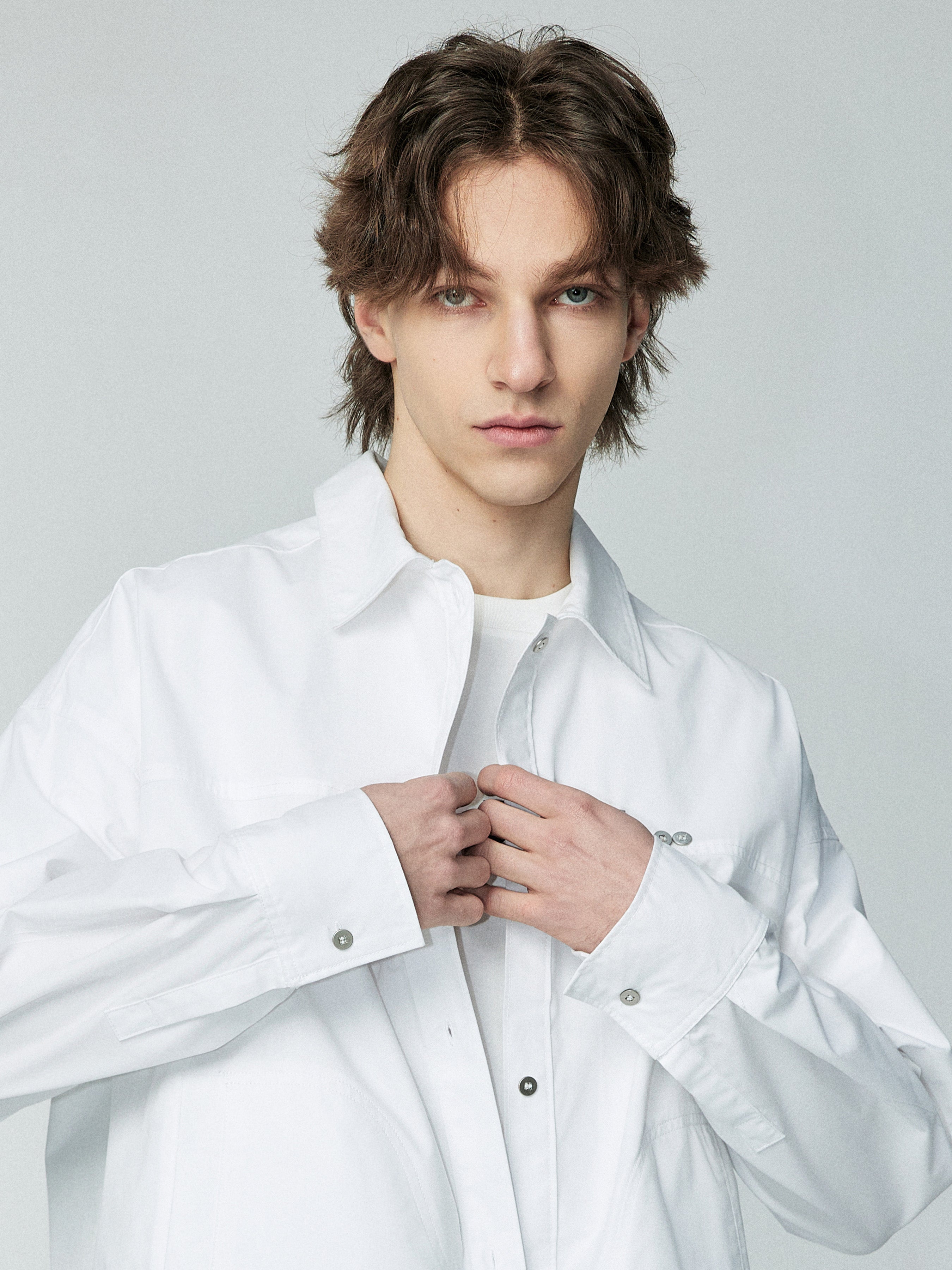 Stich Casual top - Jacket - White - MAISON MISFIT