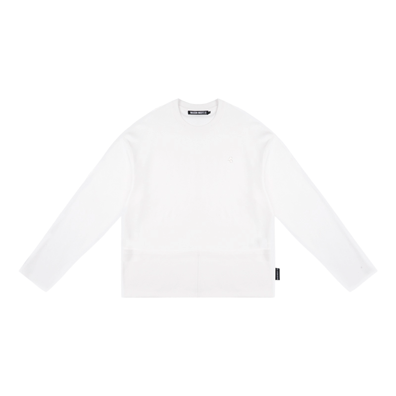 Flower - Long-sleeve - White