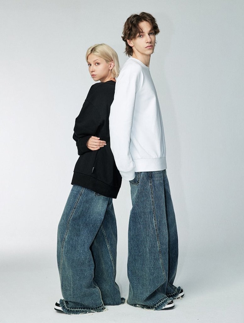 Dialogue Vintage - Jeans - Blue - MAISON MISFIT