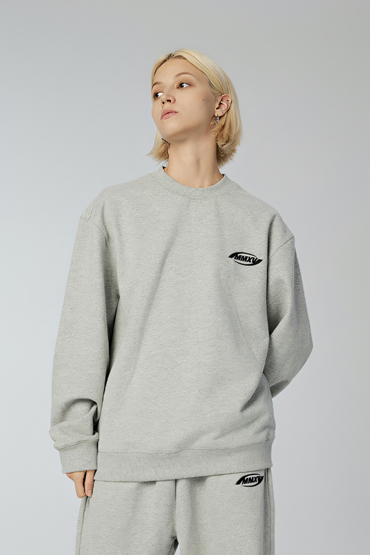 Eye of the Hurricane - Oversized Heavy Sweatshirt - Green, Grey, Brown or Blue