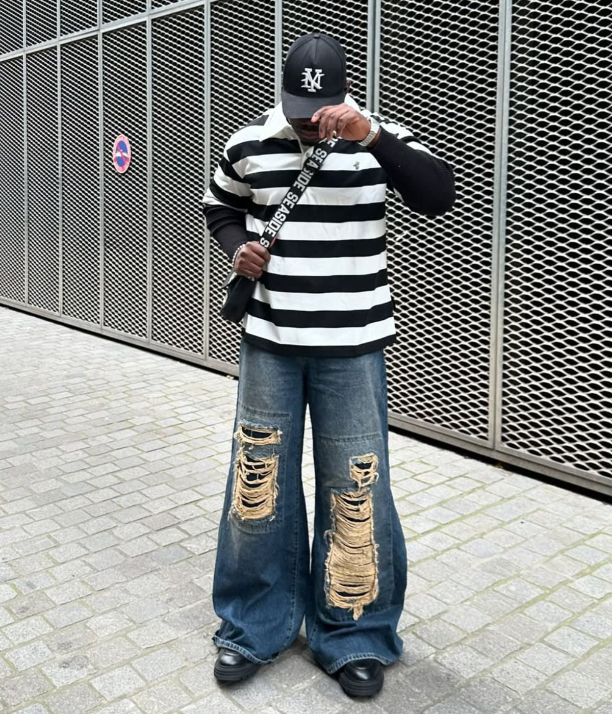 Day and night - POLO - Black/White - MAISON MISFIT