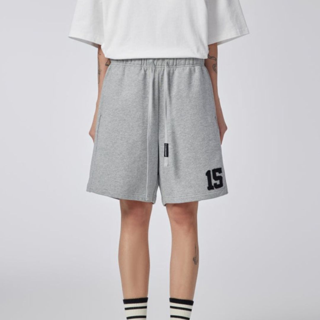 15 – Relaxed Fit Cotton Shorts - Khaki, Black, Beige & Grey - MAISON MISFIT