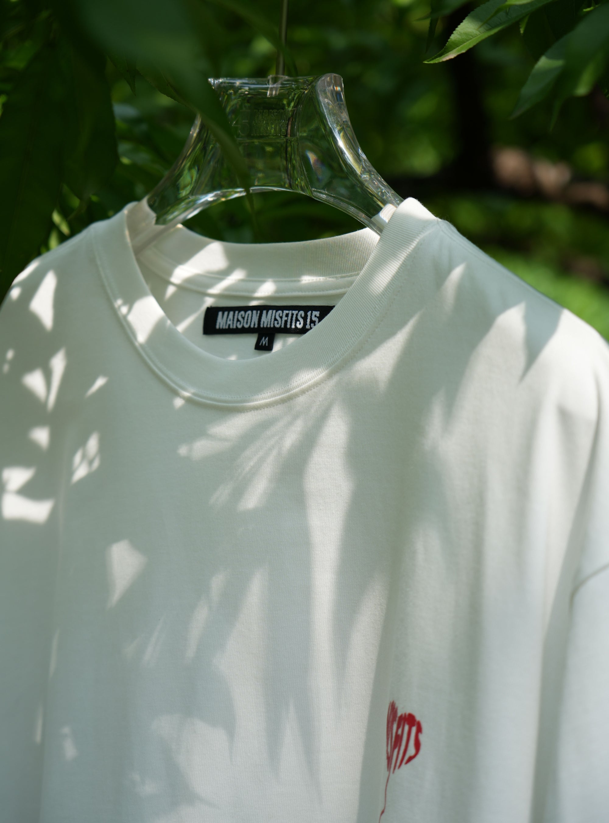 Love Balloon – Heavyweight Oversized Unisex Tee – White / Black