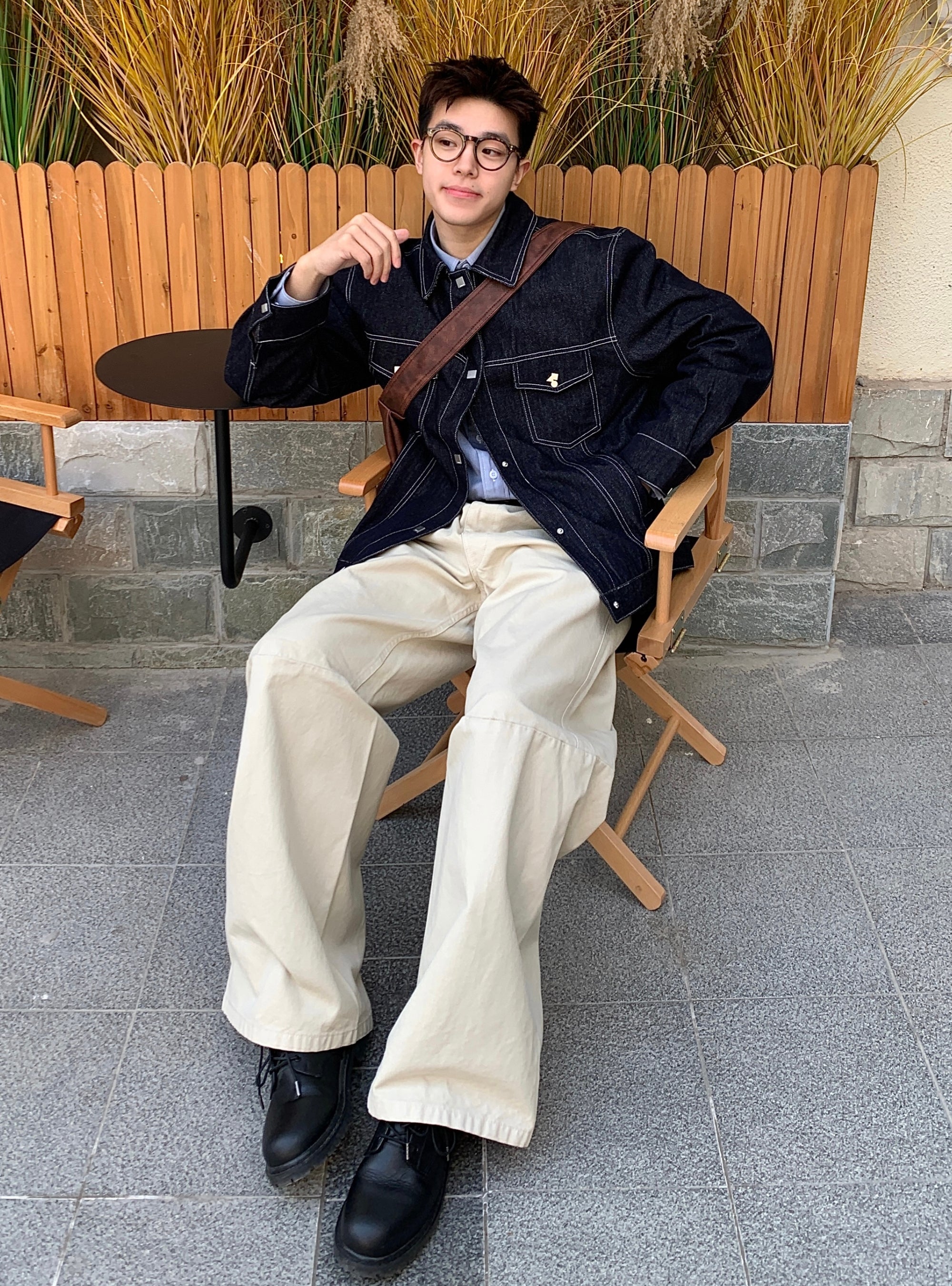 Denim has Culture - Denim Jacket - Black/Navy