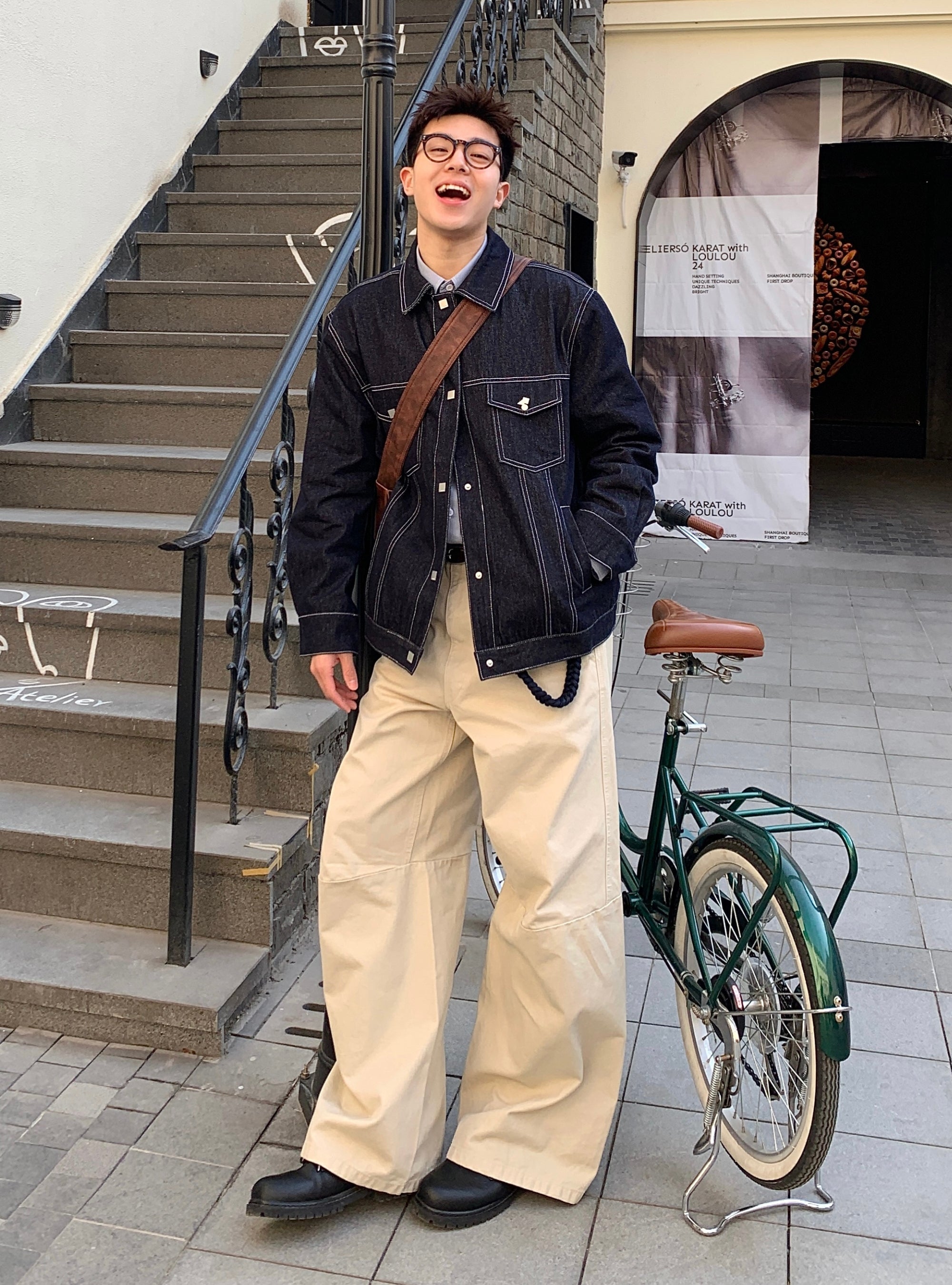 Denim has Culture - Denim Jacket - Black/Navy