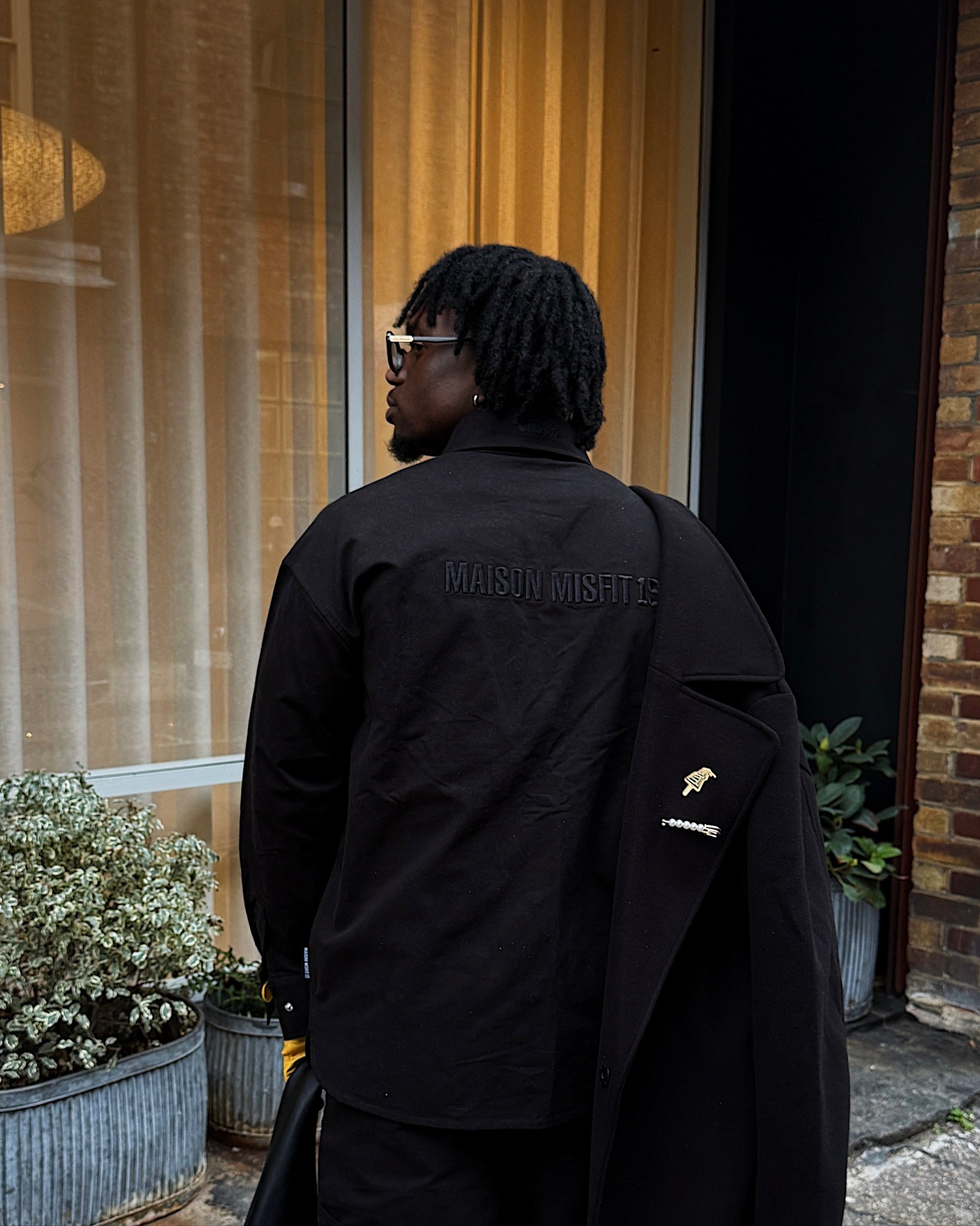 Ideal - Jacket - Green & Black - MAISON MISFIT