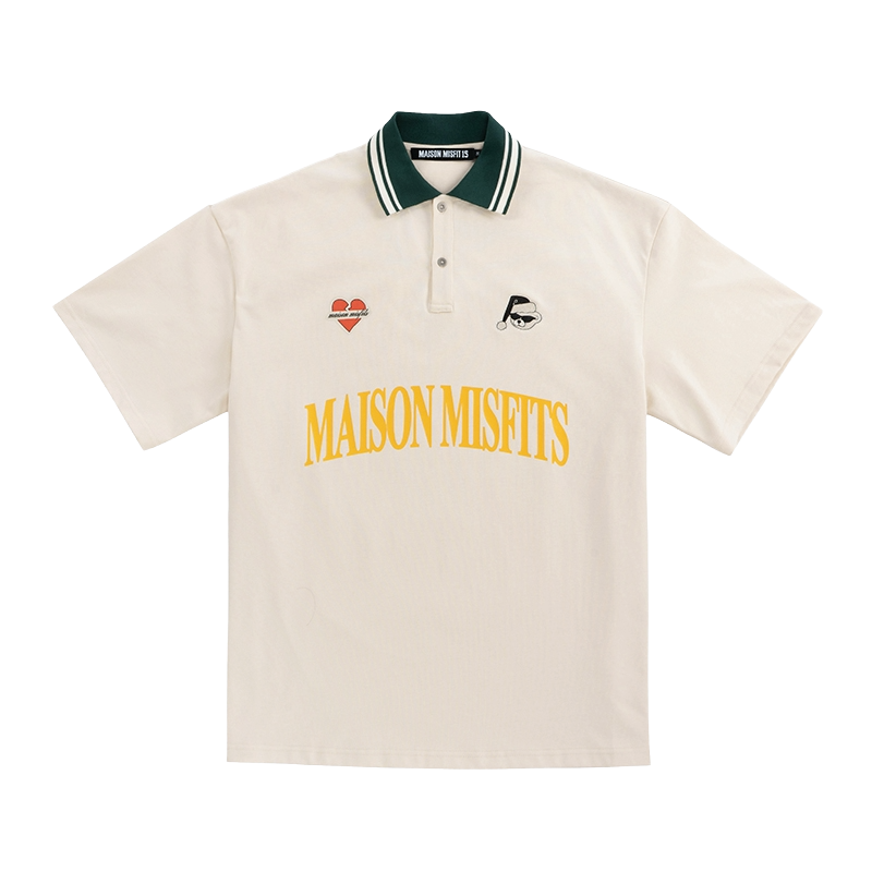 Different Loneliness - Oversized Signature POLO - Beige or Grey