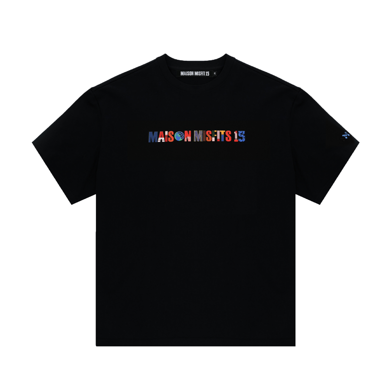 Complex Culture - Heavyweight Oversized T-shirt - Black - MAISON MISFIT