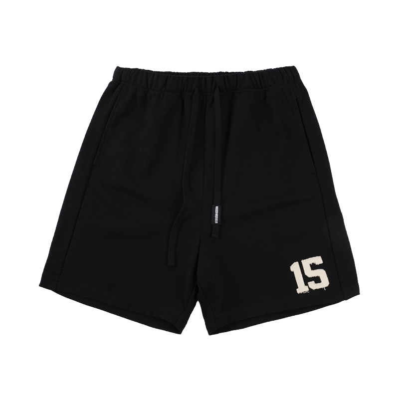15 – Relaxed Fit Cotton Shorts - Khaki, Black, Beige & Grey - MAISON MISFIT