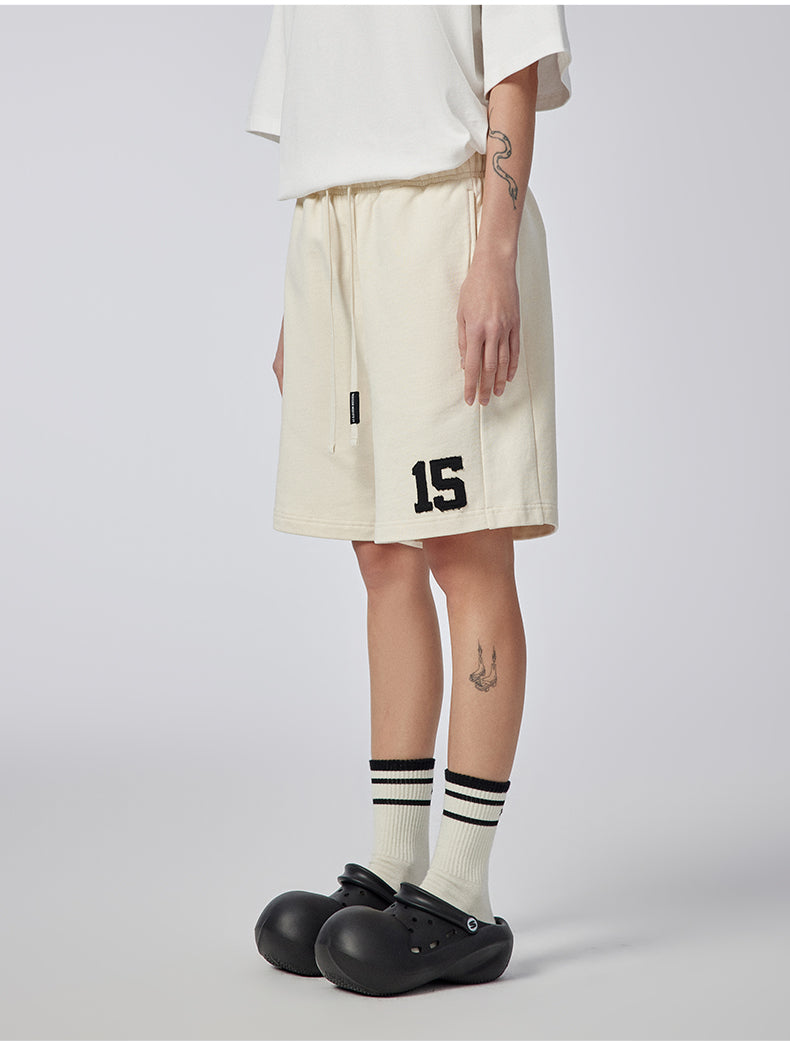 15 – Relaxed Fit Cotton Shorts - Khaki, Black, Beige & Grey - MAISON MISFIT