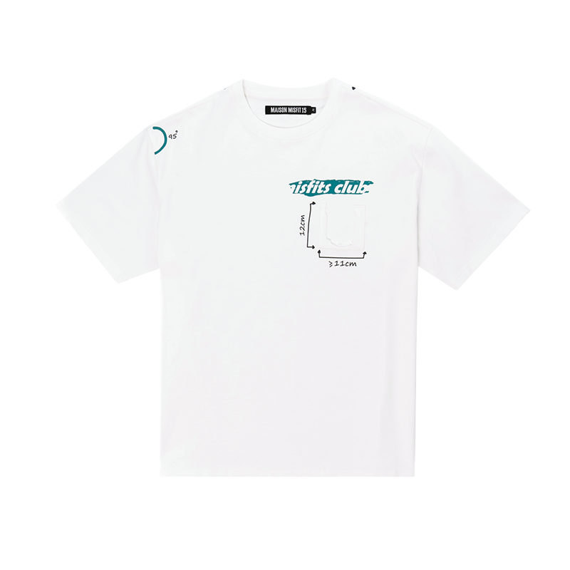 Draft - T-shirt - White