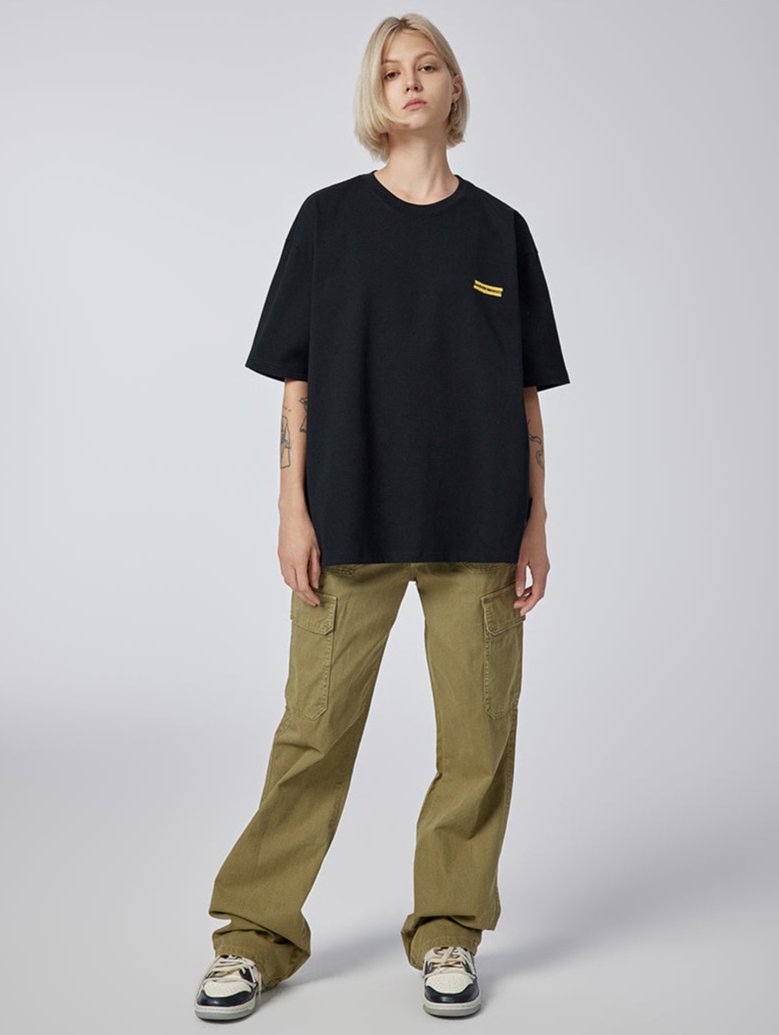 Freight - T-shirt - Beige or Black