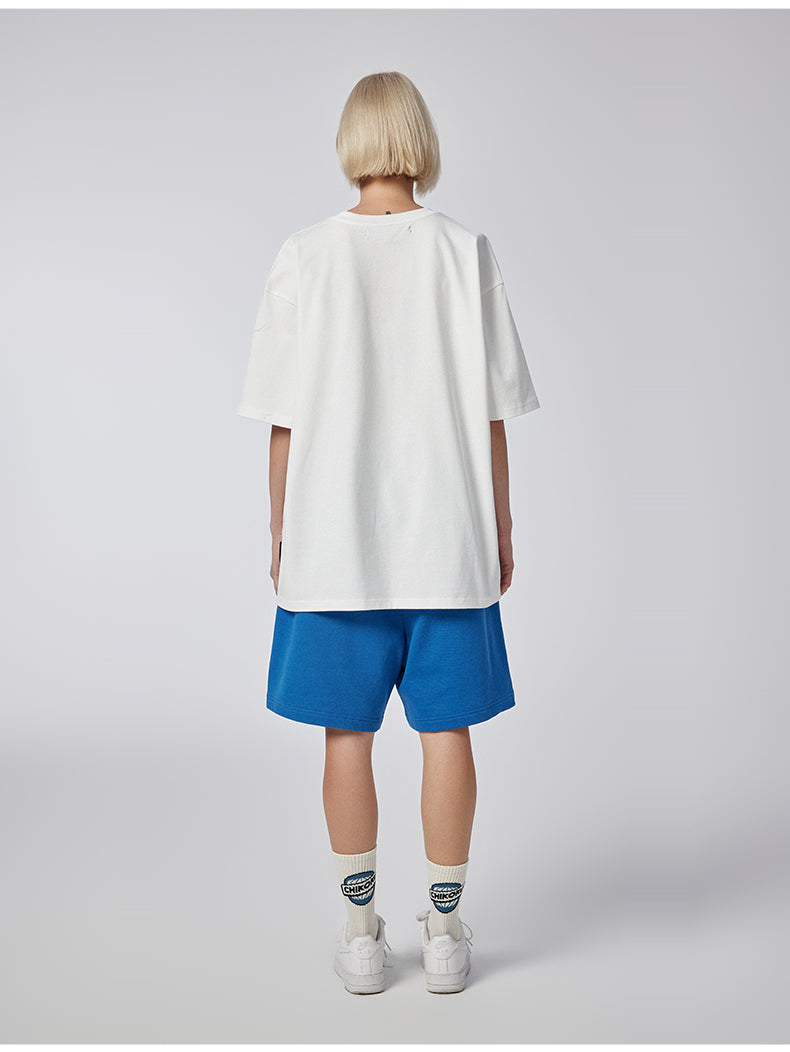 Snacks - T-shirt - White - MAISON MISFIT