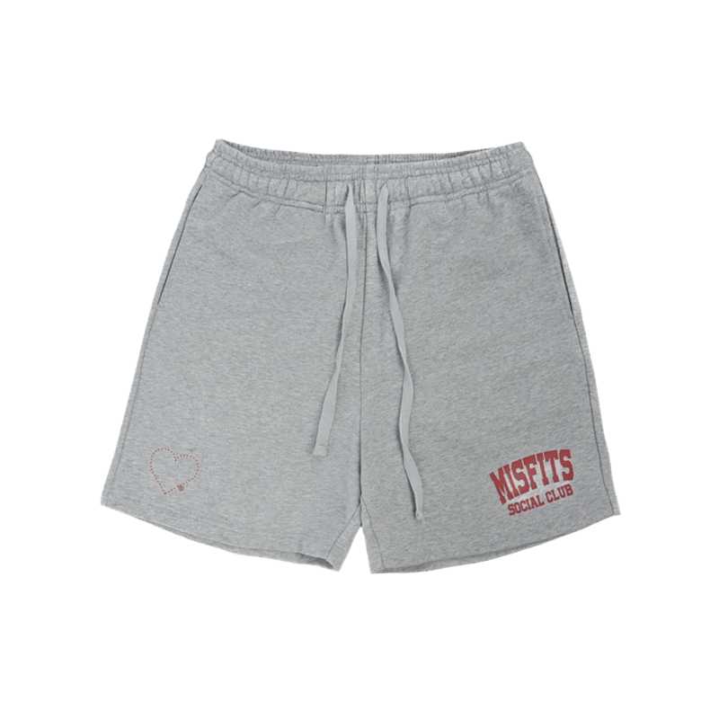 FEARLESS – Relaxed Fit, Lightweight Cotton Shorts - Grey, Green or Black - MAISON MISFIT