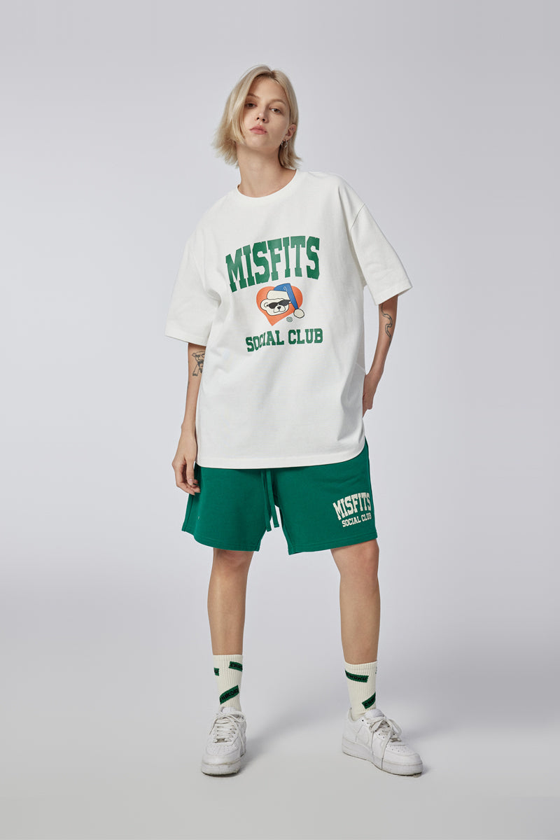 FEARLESS – Relaxed Fit, Lightweight Cotton Shorts - Grey, Green or Black - MAISON MISFIT