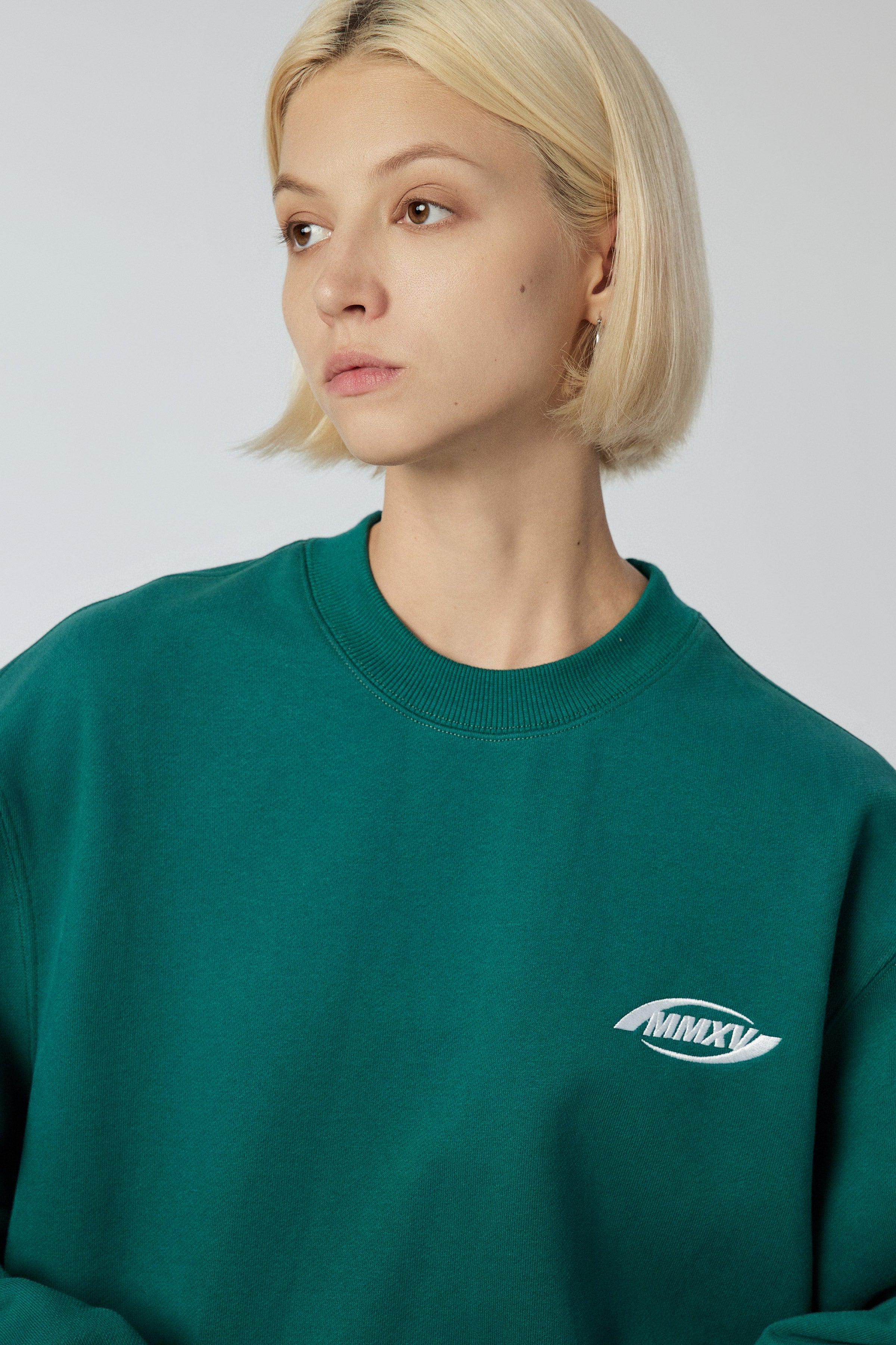 Eye of the Hurricane - Oversized Heavy Sweatshirt - Green, Grey, Brown or Blue