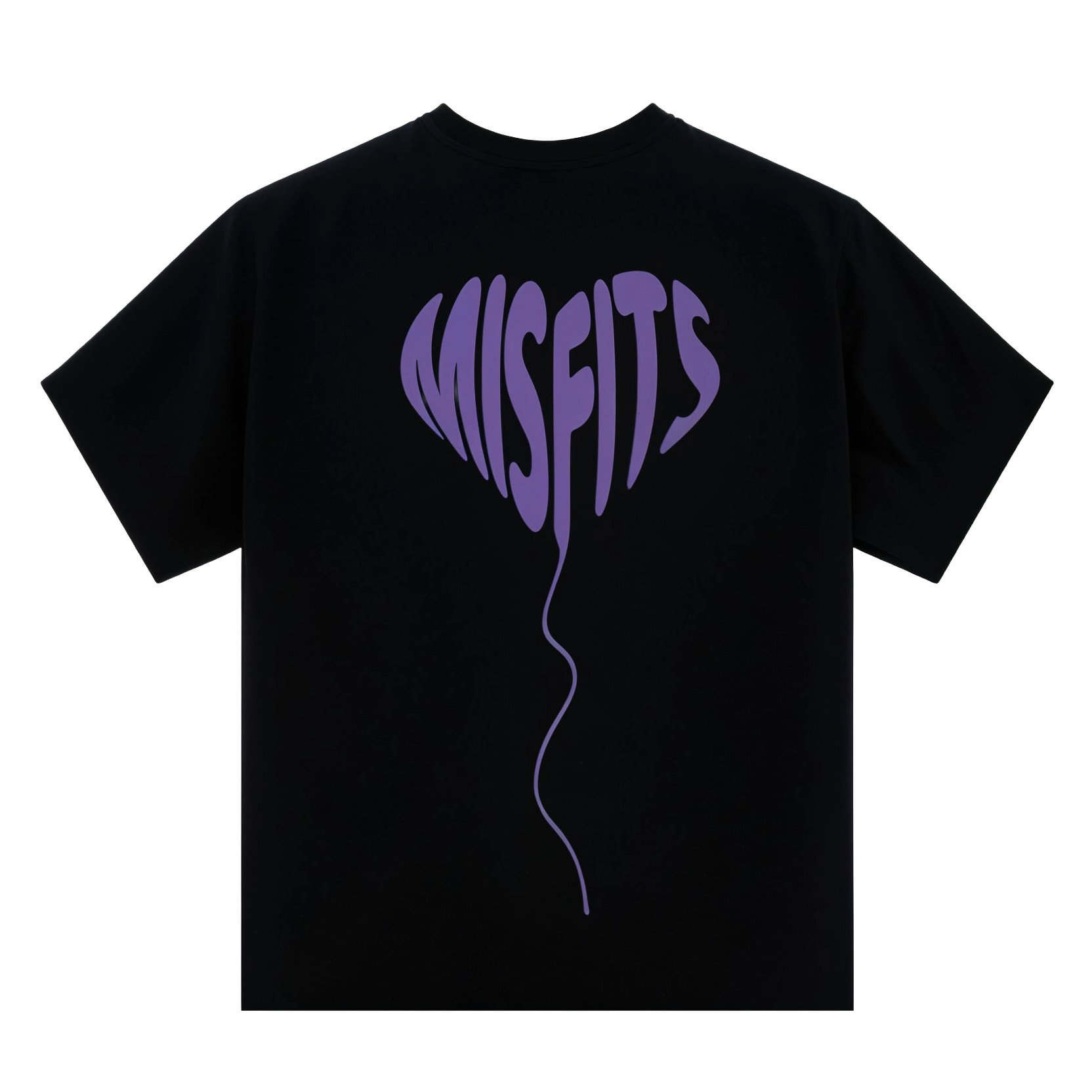 Love Balloon – Heavyweight Oversized Unisex Tee – White / Black