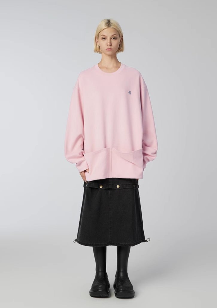 Flower - Long-sleeve - Pink - MAISON MISFIT