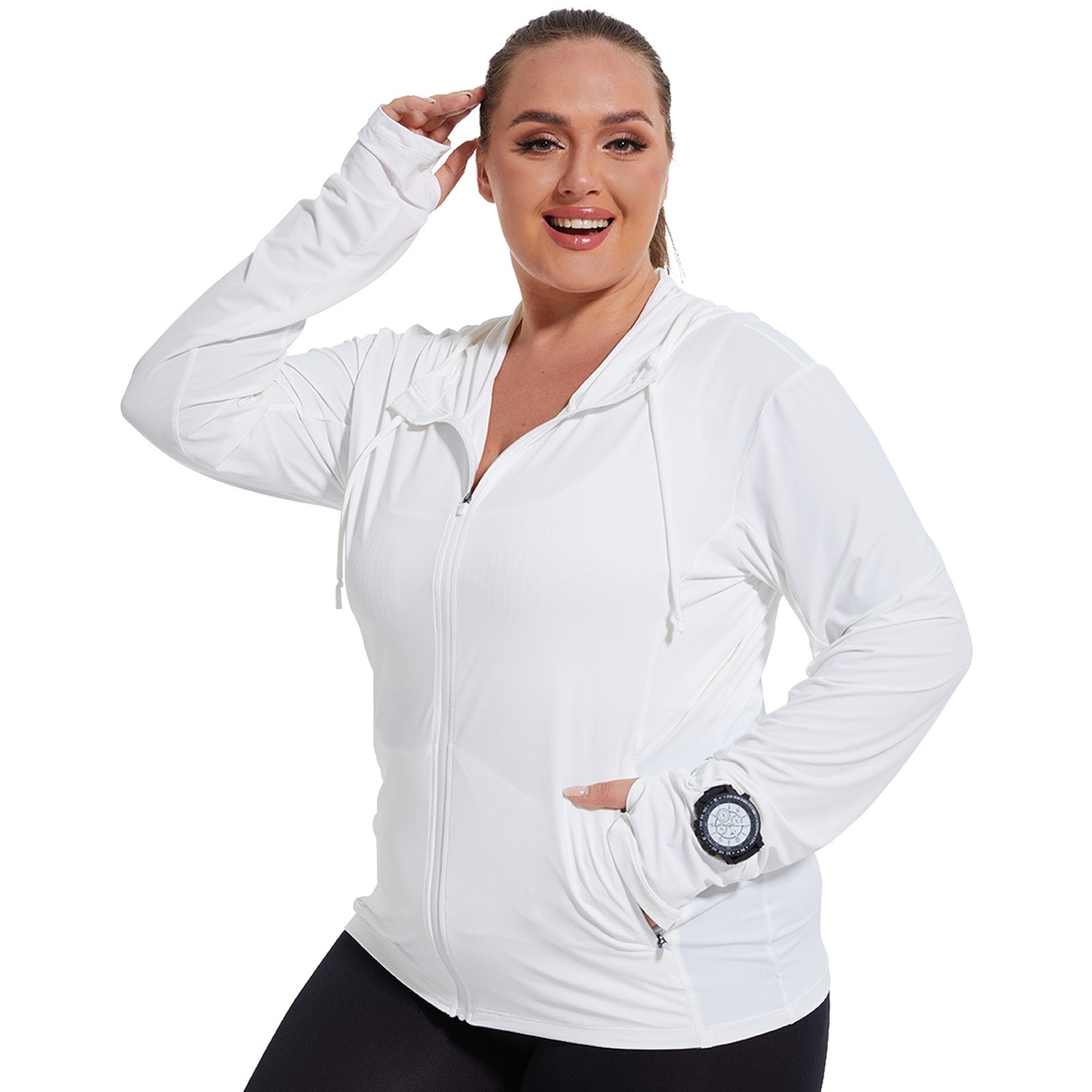 Women's Plus Size Sun Protection Jacket