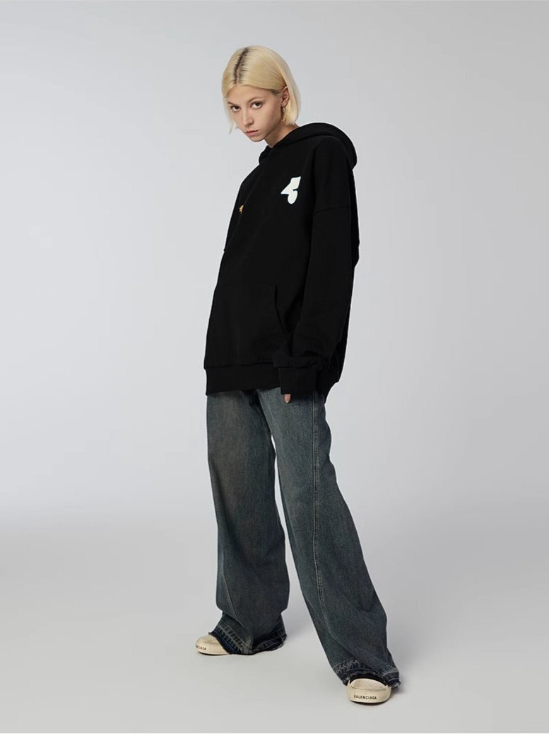 Mixed - Hoodie - Black - MAISON MISFIT