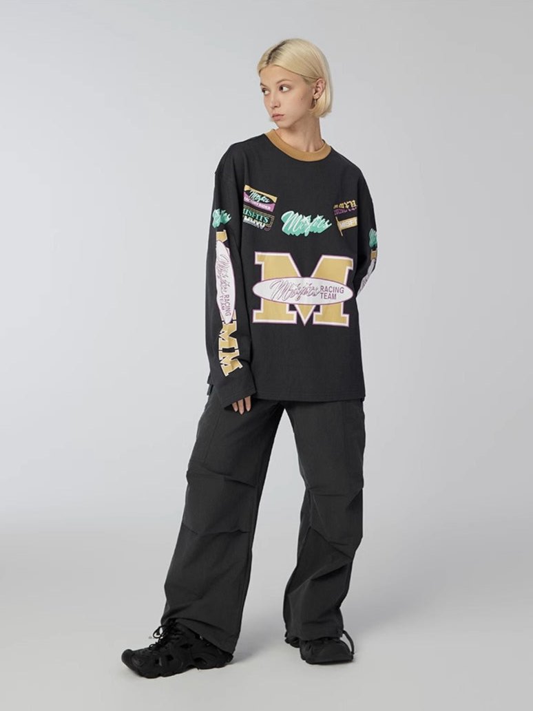 Speed Party - Long-sleeve  - Black - MAISON MISFIT