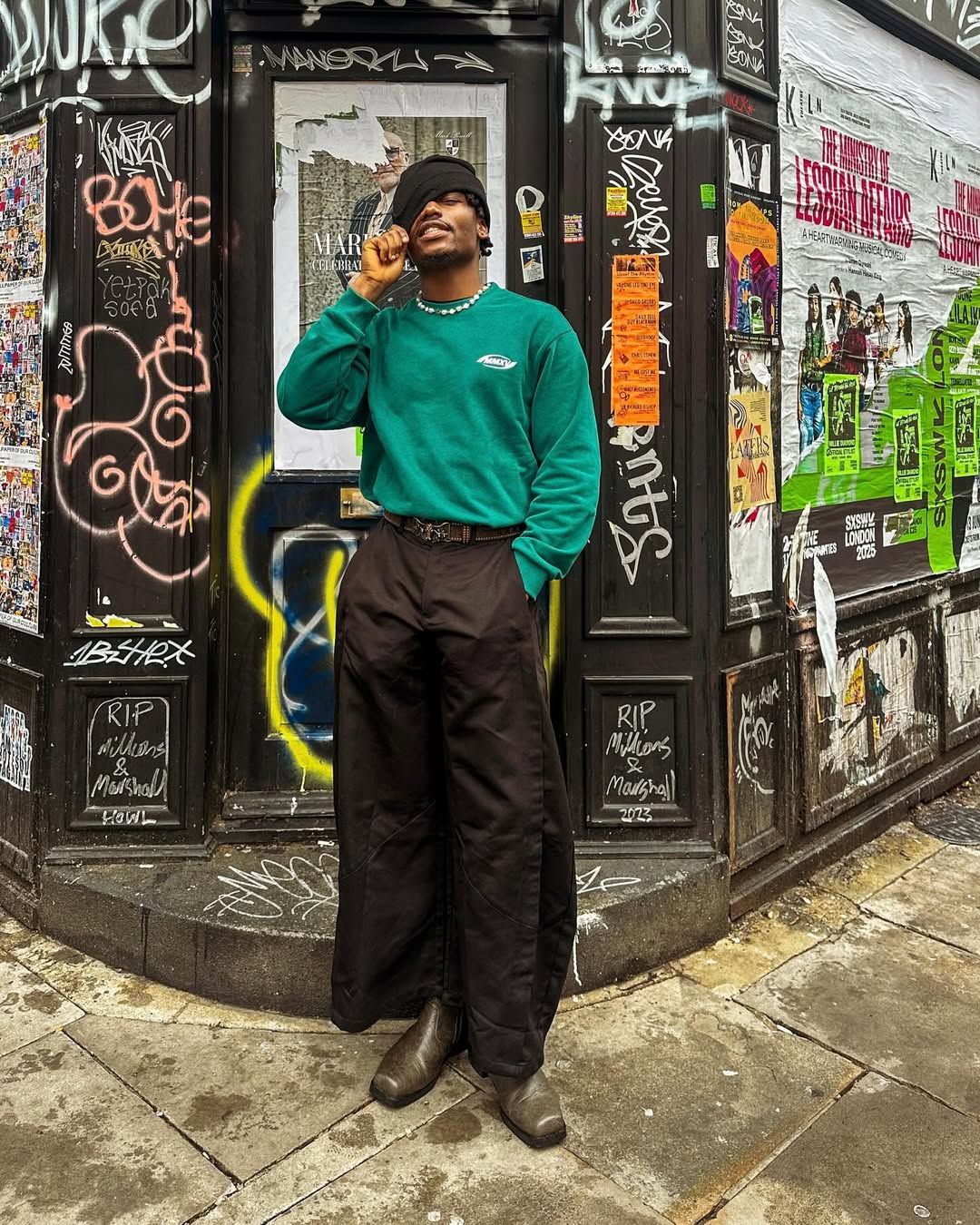 Eye of the Hurricane - Oversized Heavy Sweatshirt - Green, Grey, Brown or Blue