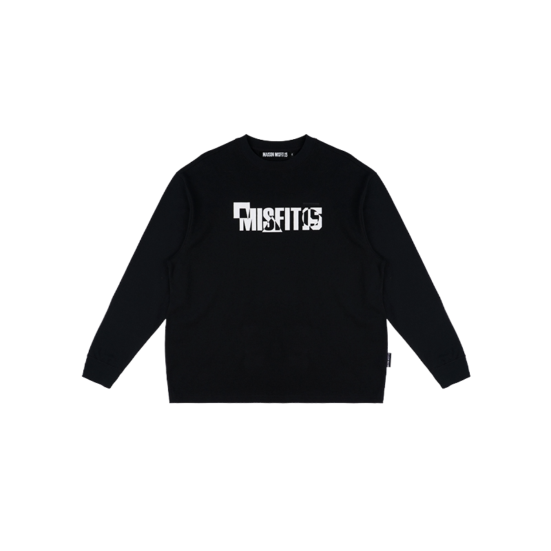 Thorn - Oversized Long-Sleeve - Black