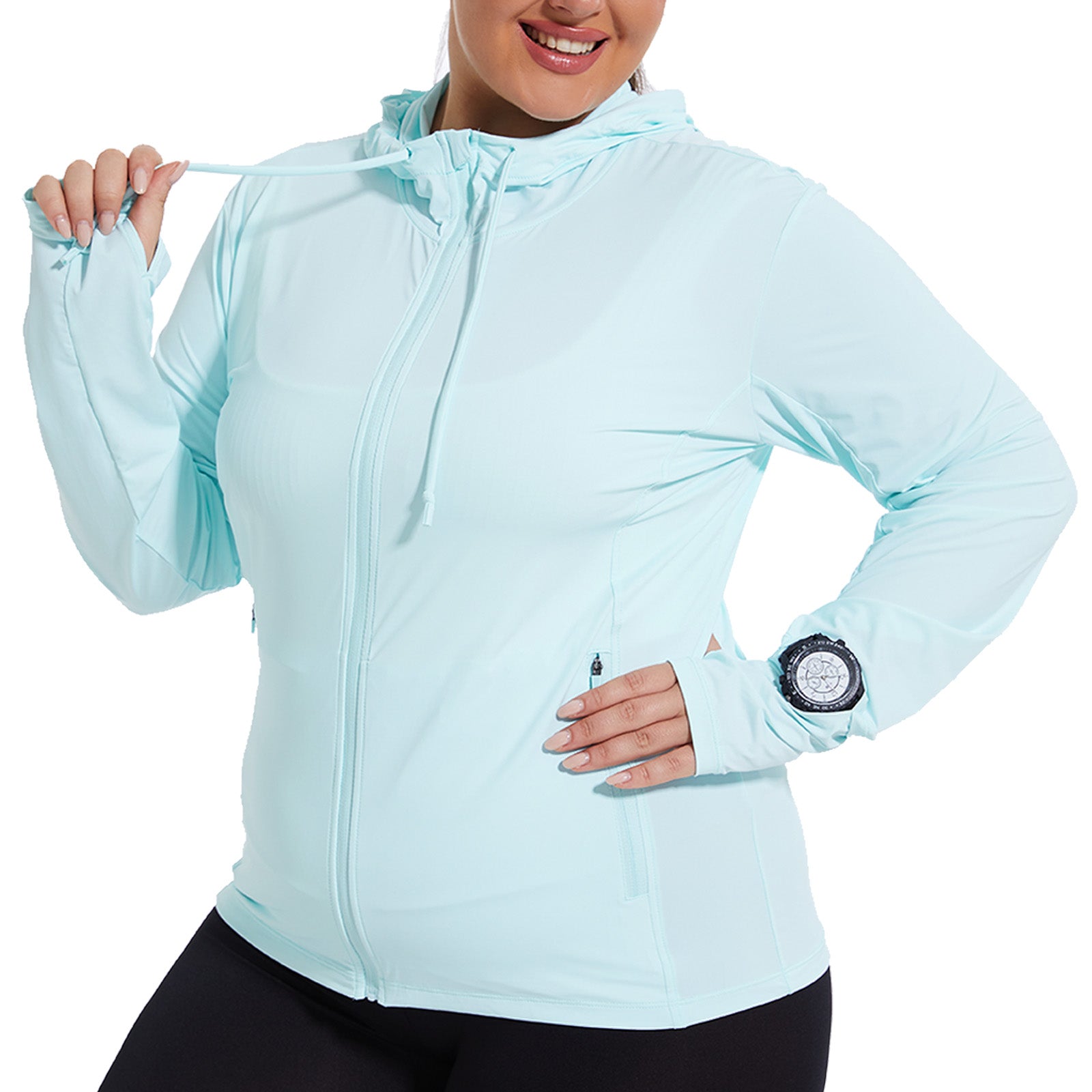 Women's Plus Size Sun Protection Jacket