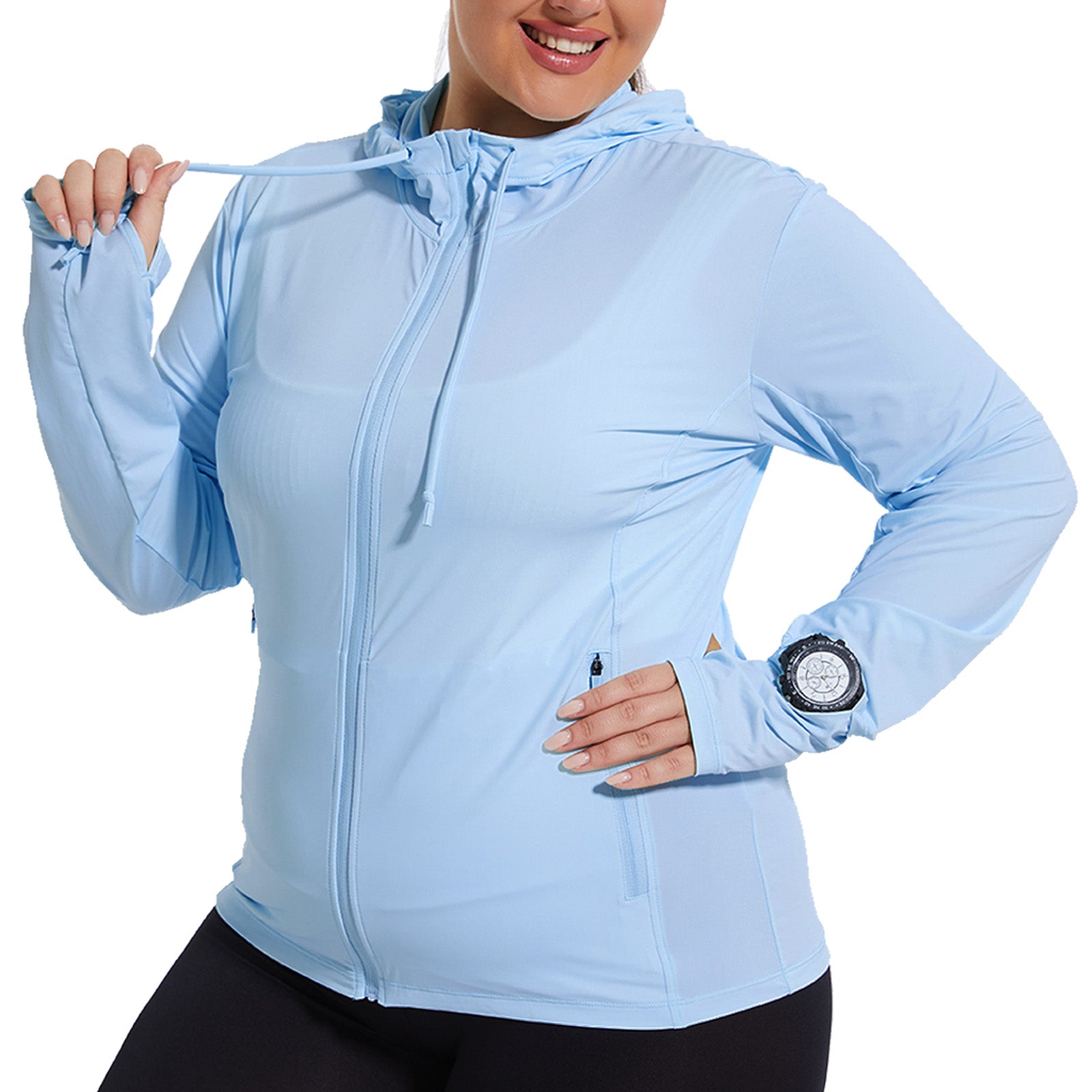 Women's Plus Size Sun Protection Jacket