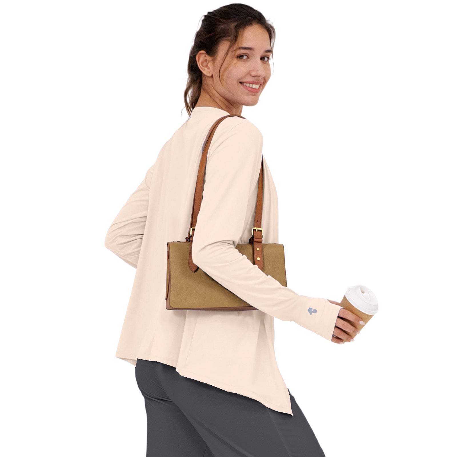 Open Front UV Protection Athletic Cardigan