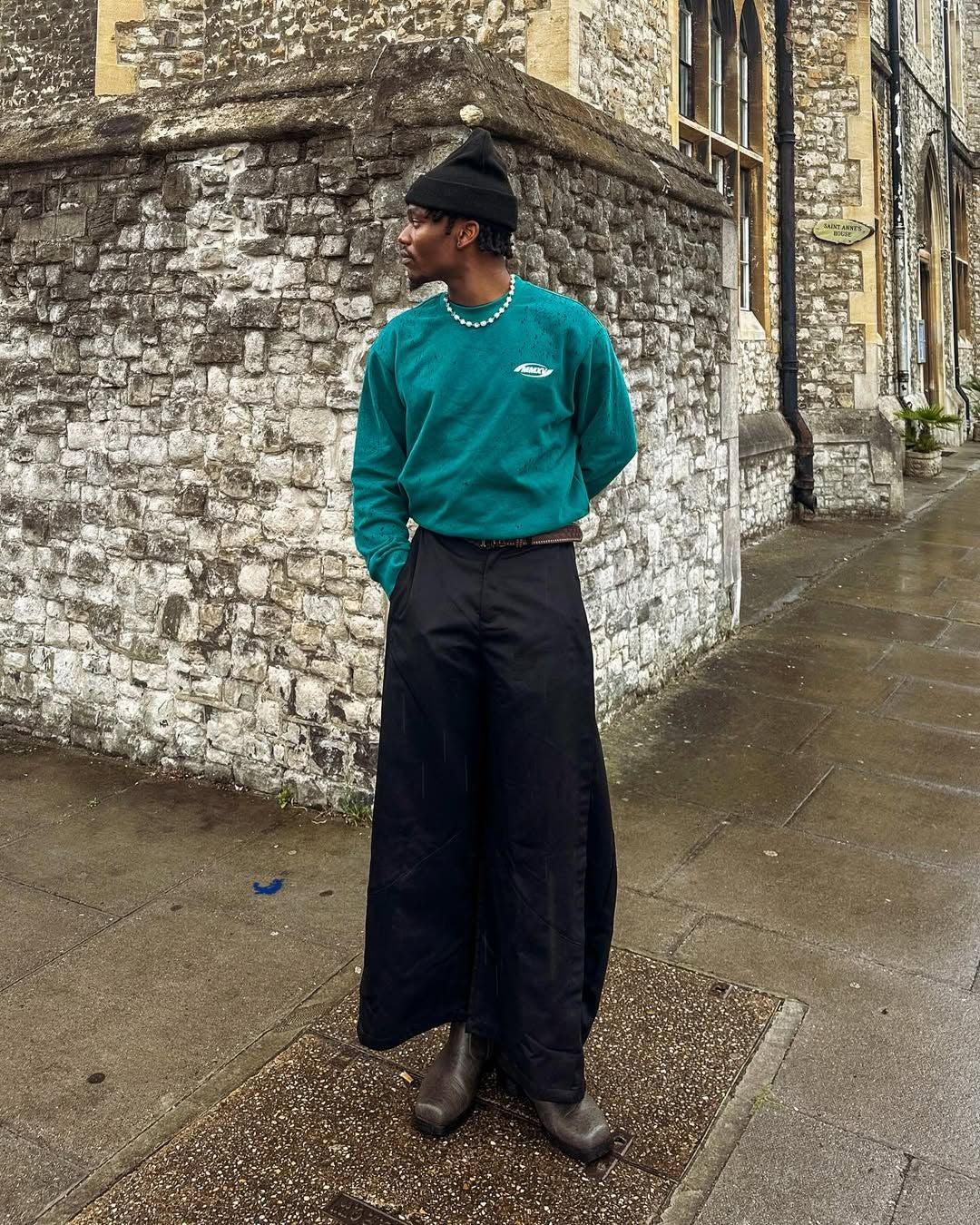 Eye of the Hurricane - Oversized Heavy Sweatshirt - Green, Grey, Brown or Blue