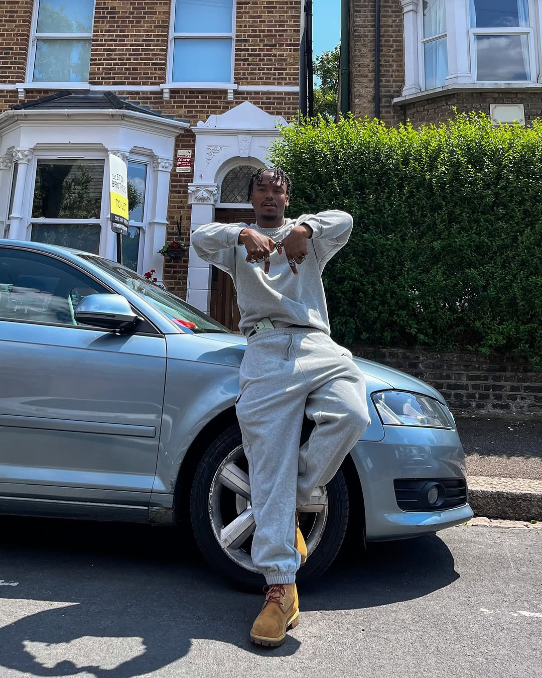 Eye of the Hurricane - Oversized Heavy Sweatshirt - Green, Grey, Brown or Blue