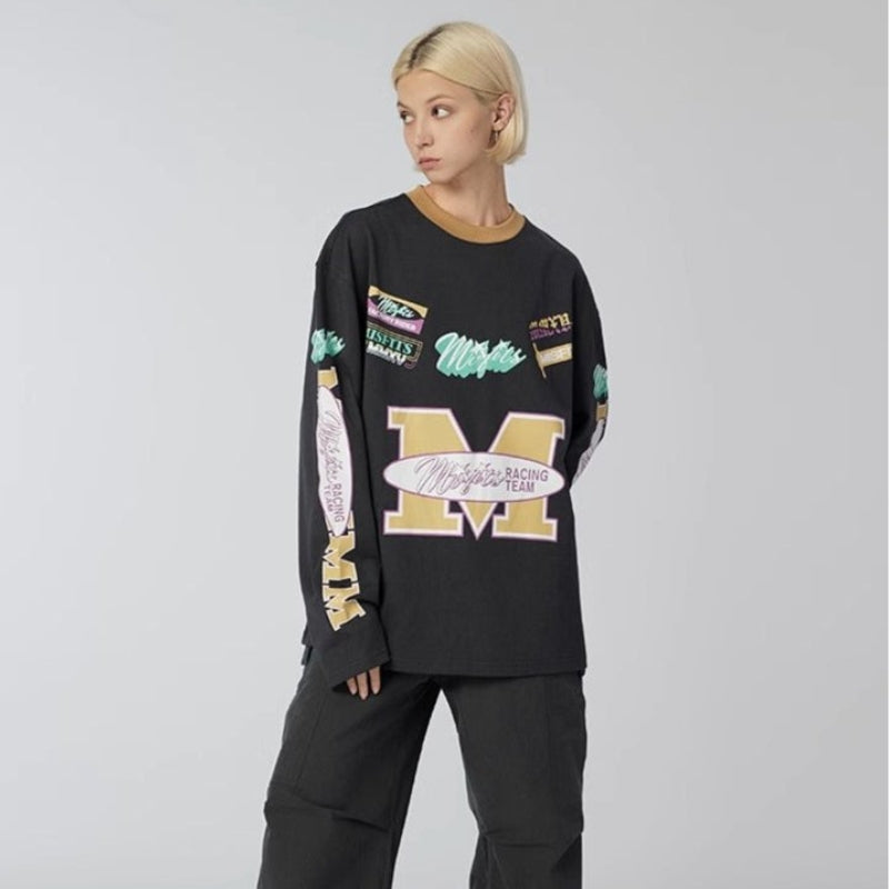 Speed Party - Long-sleeve  - Black - MAISON MISFIT