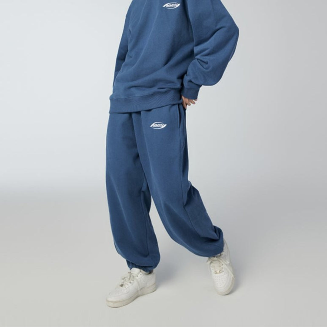 Hurricane Eye - Sweatpants - Blue - MAISON MISFIT