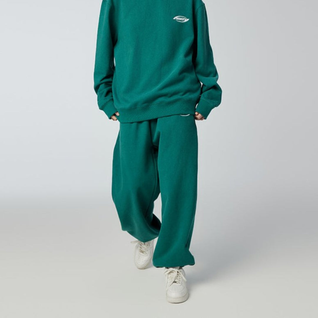 Hurricane Eye - Sweatpants - Green - MAISON MISFIT