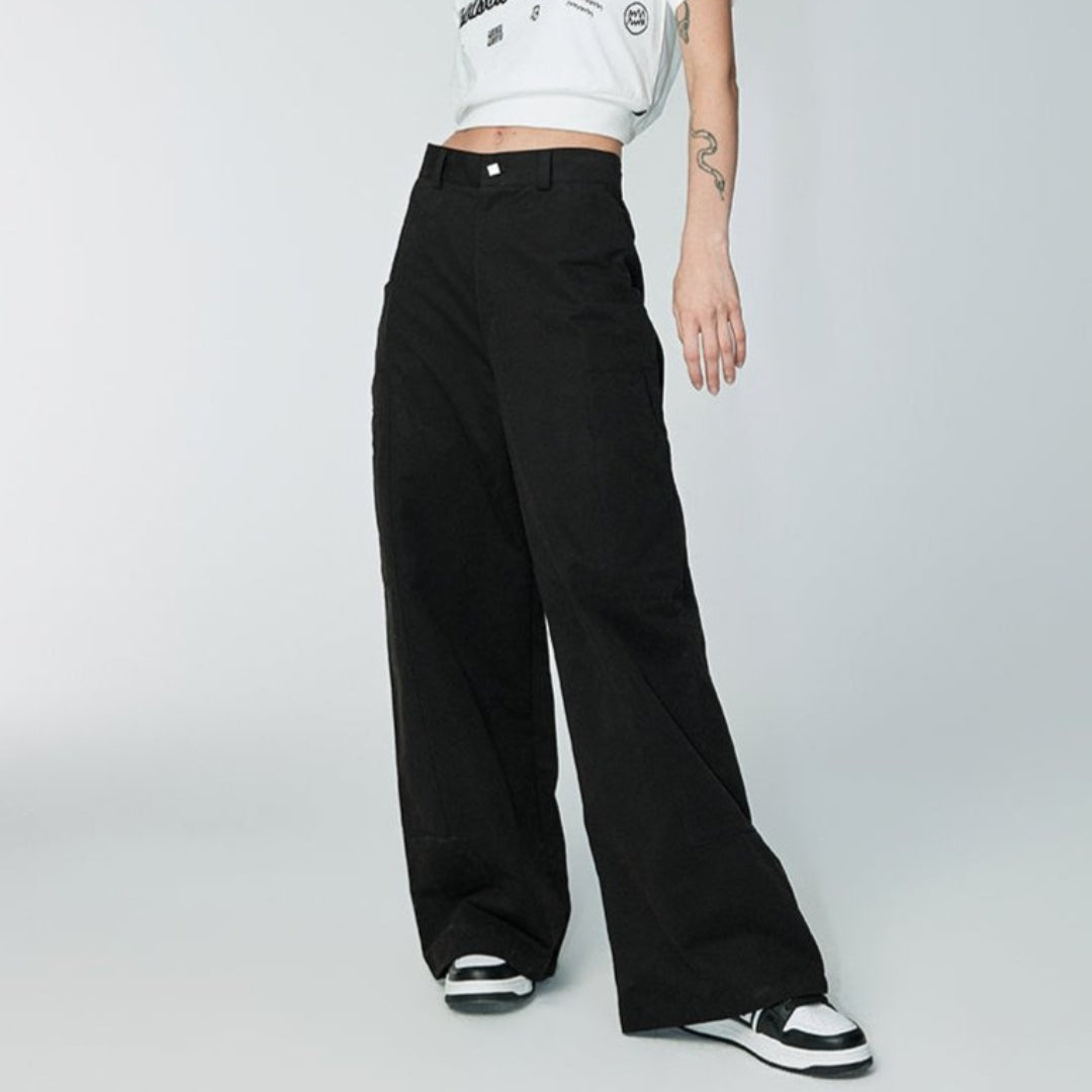 Ideal Pocket - Casual Pants - Green & Black