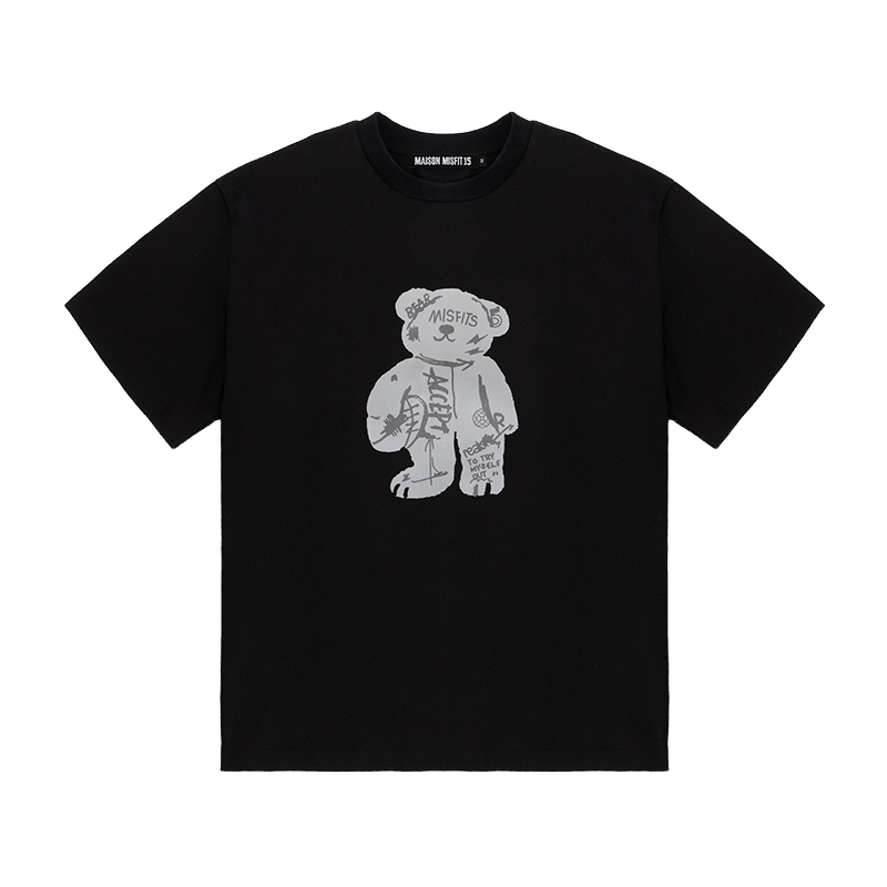 Kiss of light - Heavyweight Oversized Tee - White or Black