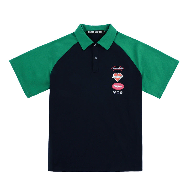 Matter and Matter - POLO - Black/Green - MAISON MISFIT