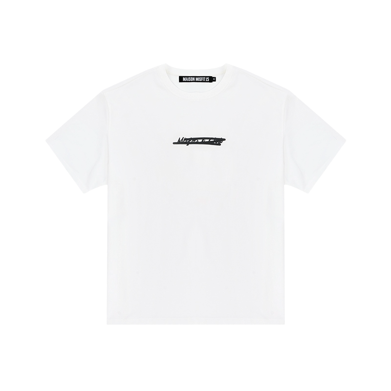 Racing - Heavyweight Oversized Tee - White
