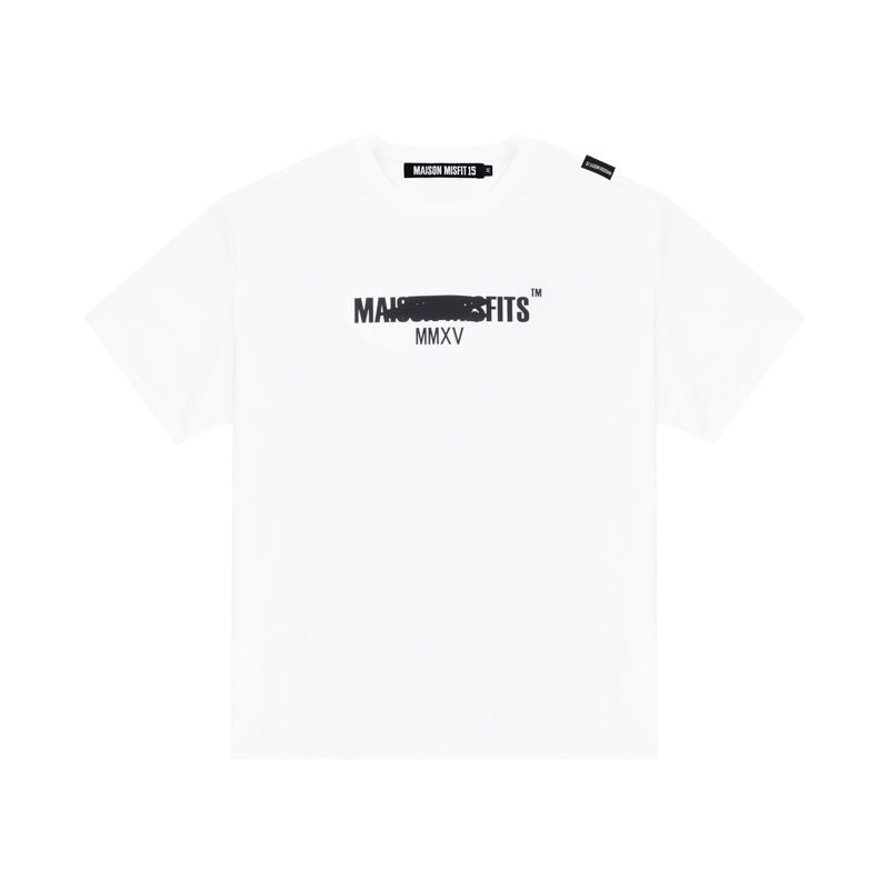 Misfit - T-shirt - Black or white