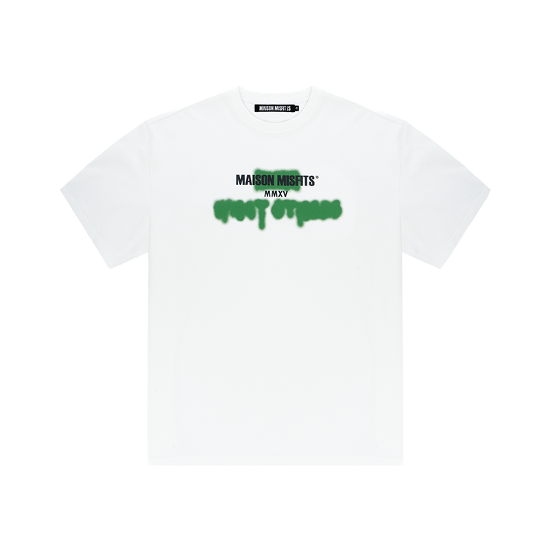 Contrast - T-shirt - White