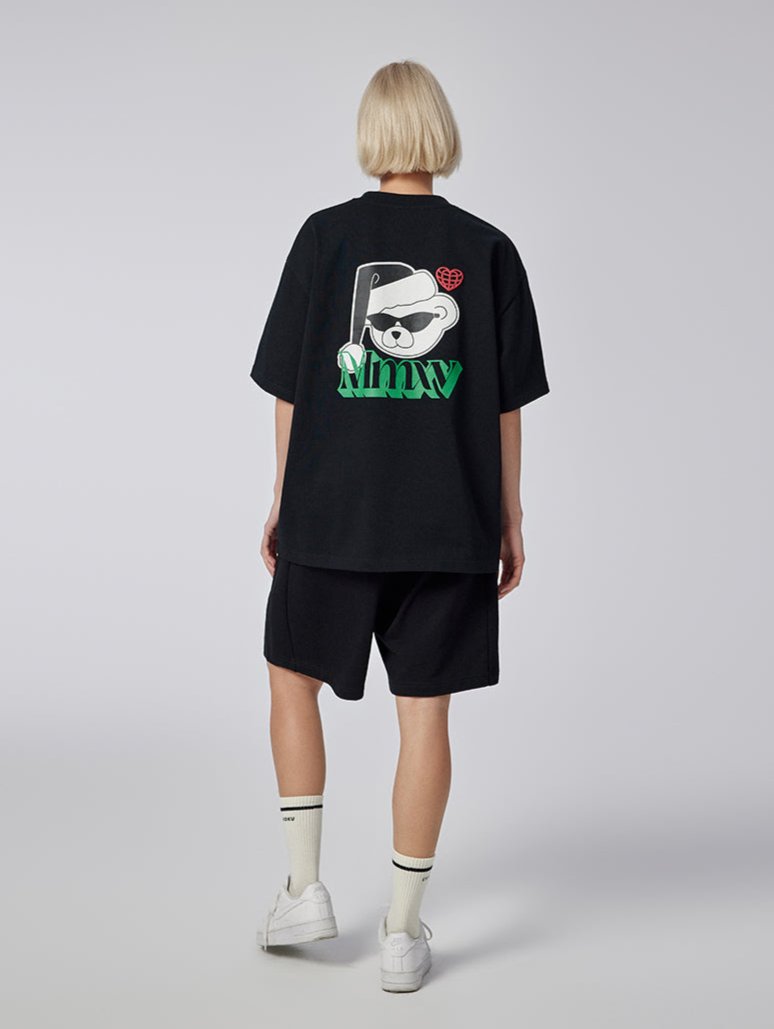 Sunglasses Bear - T-shirt - Black - MAISON MISFIT