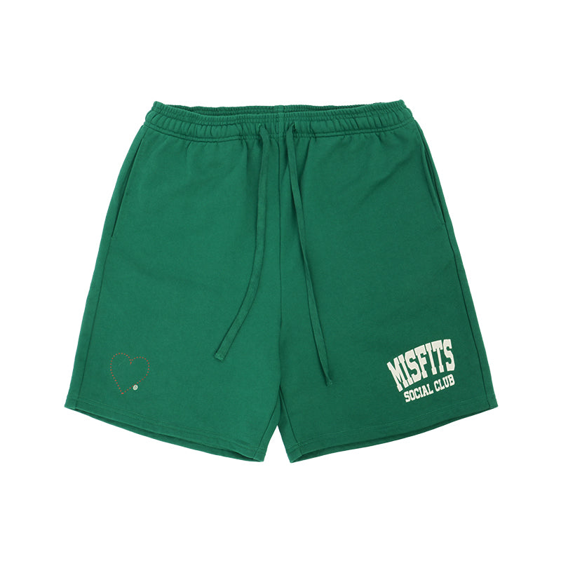 Fearless - Shorts - Green - MAISON MISFIT