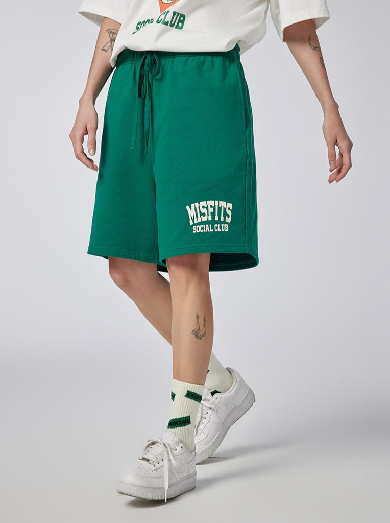 Fearless - Shorts - Green - MAISON MISFIT