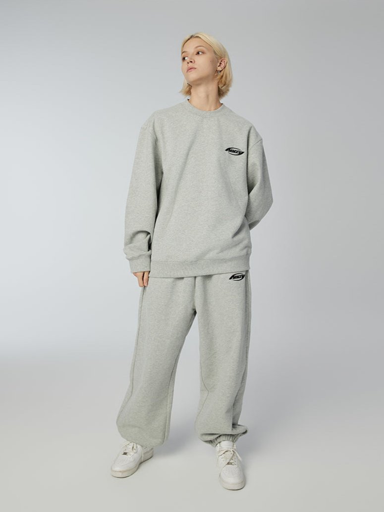 Hurricane Eye - Sweatpants - Grey - MAISON MISFIT