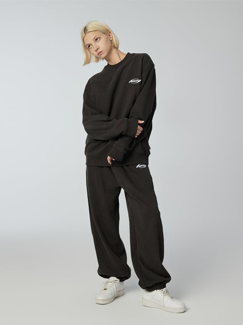 Hurricane Eye - Sweatpant - Brown - MAISON MISFIT